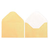 Mini Envelopes - 100-Count Bulk Gift Card Envelopes, Gold Business Card Envelopes, Bulk Tiny Envelope Pockets for Small Note Cards, 4 x 2.7 Inches