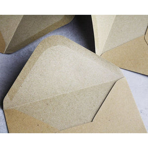100 Pack Brown Kraft Grocery Bag Paper A4 Envelopes for 4 x 6 Greeting Cards and Invitation Announcements - Value Pack Envelopes - 4.2 x 6.2 Inches - 100 Count