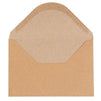 100 Pack Brown Kraft Grocery Bag Paper A4 Envelopes for 4 x 6 Greeting Cards and Invitation Announcements - Value Pack Envelopes - 4.2 x 6.2 Inches - 100 Count