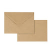 100 Pack Brown Kraft Grocery Bag Paper A4 Envelopes for 4 x 6 Greeting Cards and Invitation Announcements - Value Pack Envelopes - 4.2 x 6.2 Inches - 100 Count