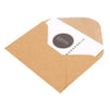 Juvale 100-Count Gift Card Envelopes, Brown Kraft Mini Small Envelope for Business Cards, Small Note Cards, 4.1 x 2.75 Inches