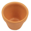 Mini Terra Cotta Pots for Propagation, Flower Pots for Plants with Saucers (1.9 x 1.5 in, 16 Pack)