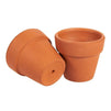 Terra Cotta Pots with Drainage Holes for Plants (2.6 in, 10 Pack)