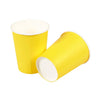 Yellow Party Supplies, Paper Plates, Cups, and Napkins (Serves 24, 72 Pieces)