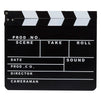 Clapper Board Prop for Film, Movie Director Slate (Black Clapboard, 1 Pack)