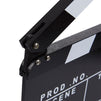 Clapper Board Prop for Film, Movie Director Slate (Black Clapboard, 1 Pack)