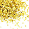 Star Confetti - Metallic Glitter Foil Confetti Star Sequins - Ideal for Balloons, Tables, Art Crafts, Wedding Festival Decor, Bachelorette Party Supplies, DIY Decorations - Gold, 0.1 inches, 7-Ounce