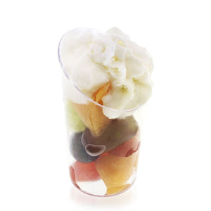 Mini Dessert Cup for Appetizers and Tastings (2.5 Ounces, 50 Pack)