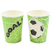Soccer Party Party Bundle Includes Plates, Napkins, Cups, and Cutlery(Serves 24, 144 Pieces)