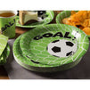 Soccer Party Party Bundle Includes Plates, Napkins, Cups, and Cutlery(Serves 24, 144 Pieces)