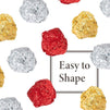 Gold Foil Candy Wrappers (6 x 7.5 in, 200-Pack)