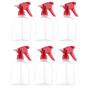 Empty Plastic Spray Bottles (16 oz, 6 Pack)