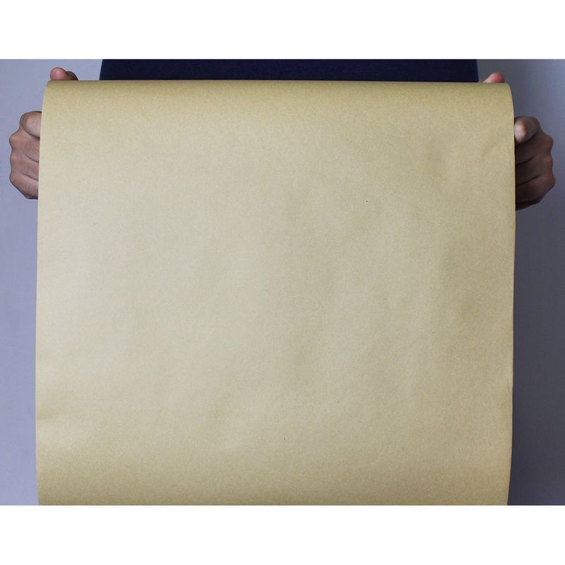 Kraft Brown Wrapping Paper for Gifts, Packing, Table Covering