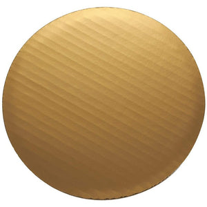 Cake Boards - 12-Piece Cardboard Round Cake Circle Base, 8 Inches Diameter, Gold