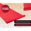 Red Carpet Runner - Aisle Runner - Essential Hollywood and Christmas Party Decoration, Runway Rug, Suitable for Indoor or Outdoor Party Decoration - Red, 3 x 100 Feet (40gsm Thickness)