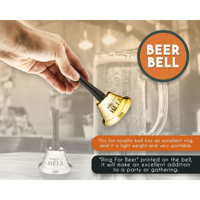 Juvale Ring for A Beer Bell (5 in)