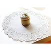 Lace Doilies Paper 250 Pack Set- Decorative Round Placemats Bulk, Table Runner, Cake Box Liners for Cakes, Desserts, Baked Treat Display, Ideal for Weddings, Tableware Decoration - White, 10.5 Inches