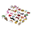 Assorted Iron On Patches for Clothing, Embroidering (30 Pieces)