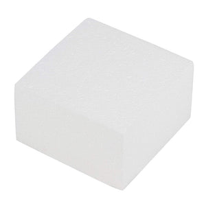 Small Cake Foam Dummies, 3-5.5 in Cake Dummy Squares (4 Pieces)