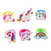 Rainbow Unicorn Toy Rings - 24-Pack Silicone Rubber Play Rings for Girls, Assorted Unicorn Themed Party Supplies Favors Accessories, Ideal for Fantasy Parties, Magical Birthdays, Game Prizes