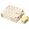 36 Pack Small Paper Treat Boxes, Metallic Gold Party Supplies (2 x 2 x 2 In)