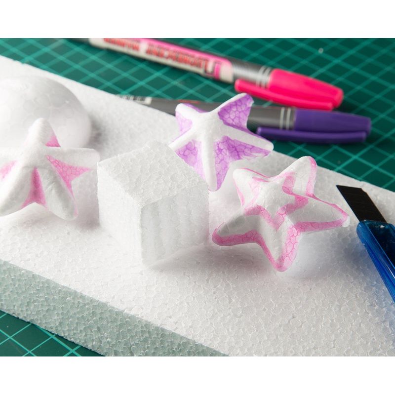 Styrofoam Shapes - J&J Crafts