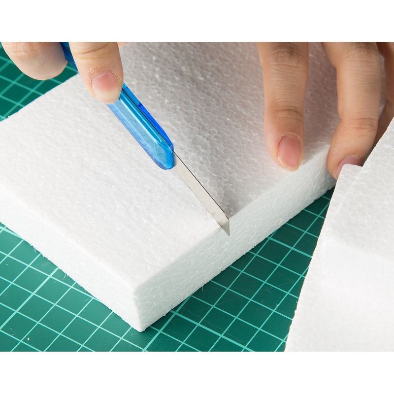  Juvale 12 Pack Foam Blocks for Crafts, Polystyrene