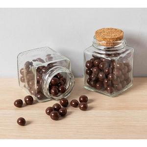 Juvale Clear Glass Bottles with Cork Lids (100ml, 12 Pack)