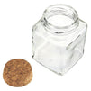 Juvale Clear Glass Bottles with Cork Lids (100ml, 12 Pack)