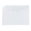 Pack of 25 Clear Document Folders - Plastic Envelope Folders for Holding A4 Documents, 12.5 x 9 Inches