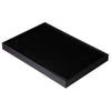 Ring Pad - 2-Pack Velvet Ring Display Pad with Faux Leather Case, 100-Slot Ring Box, 13.8 x 9.5 x 1.25-Inch Ring Foam, Jewelry Tray Insert for Accessory Storage