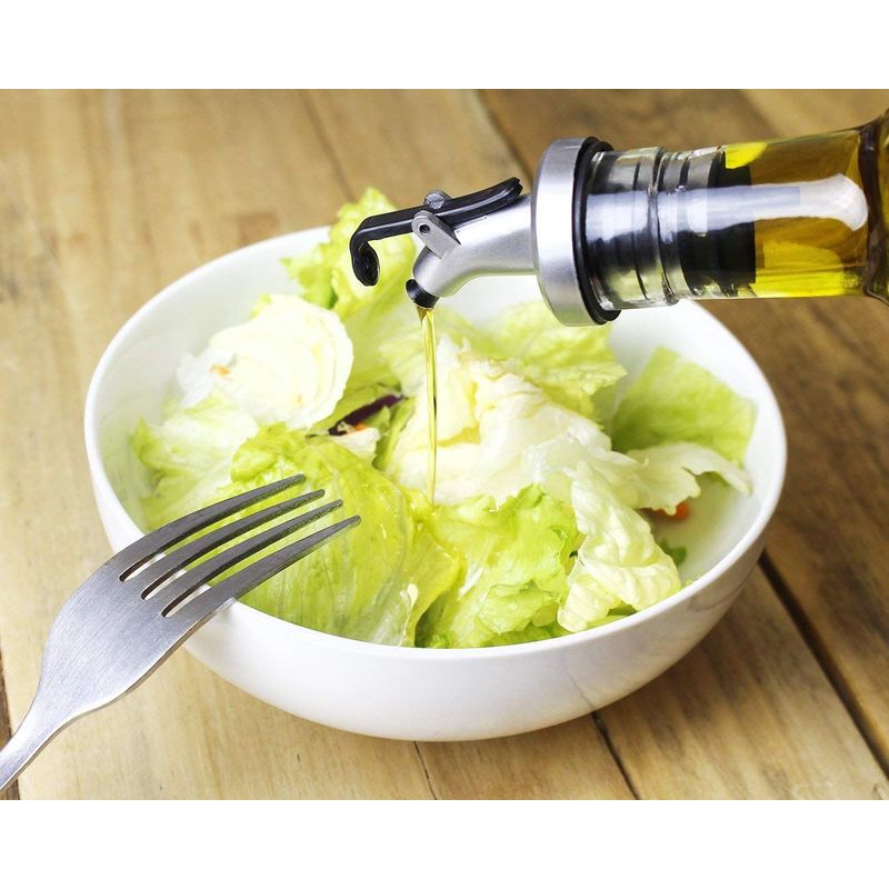 2-Pack Olive Oil and Vinegar Dispenser Set for Kitchen, Restaurant