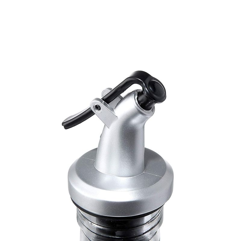 Juvale Olive Oil Dispenser – 2 Pack 250ml 8.5oz Glass Oil Bottle, Oil and Vinegar Cruet with Dispenser - Clear