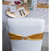 Gold Chair Sashes for Wedding Reception, Baby Shower, Birthday Party (100 Pack)