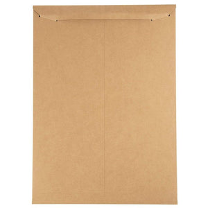 Rigid Mailers - 25-Pack Stay Flat Photo Document Mailers, Flap Closure Paperboard Envelope Mailers for Photos, Pictures, Documents, No Bend, Kraft Brown, 13 x 18 inches