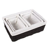 Juvale Woven Storage Baskets, Decorative Storage Bins (5-Pack)