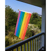 Rainbow Flag for Gay Pride with Brass Metal Grommets (3 x 5 Ft)