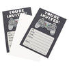 40-Pack Video Game Birthday Party Invitations with Envelopes, Kids & Boys Birthdays, Gaming Theme Party Supplies, 4 x 6"