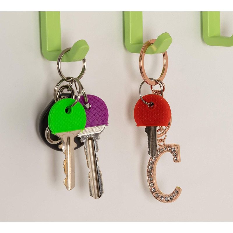 Keychain label tag identifier ID multicolor for keys 100 units