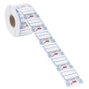 Oil Change Sticker - 500-Count Auto Service Reminder Sticker Roll, Next Service Due Sticker, Removable Vinyl Stickers for Cars, 2 x 2 Inches