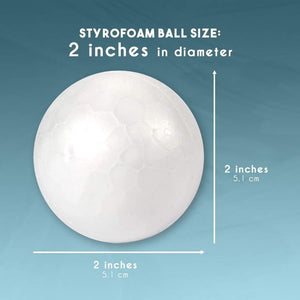 Events and Crafts  Styrofoam Balls 5 Inch