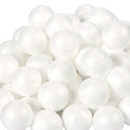 Juvale Mini 1 Inch Foam Balls for Arts and Crafts Supplies (100 Pack)