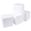 Foam Cubes for DIY Crafts (6x6x6 Inches, 4 Pack)