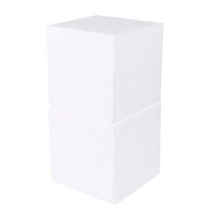 Foam Cubes for DIY Crafts (6x6x6 Inches, 4 Pack)