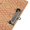 Juvale Pattern Wooden Cute Clipboards with Low Profile Clip (Letter Size, 8 Pack)