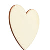 Juvale Wood Heart Cutouts for Valentine's Crafts, Wedding Decorations (3.1 x 3.5 in, 24 Pack)