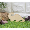 Unfinished Wood Cutout - 24-Pack Dinosaur Shaped Wood Pieces for Wooden Craft DIY Projects, Gift Tags, Home Decoration, 4.2 x 2.4 x 0.1 inches