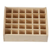 Wooden Essential Oil Box Organizer, Holds 30 Bottles (8.5 x 3 In)