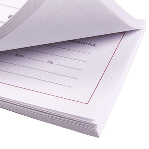 500 Sheets Entry Form Cards for Contests, Raffles, Ballots, Drawings, 6.2 x 3.7 Inches