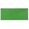 Business Envelopes - 96-Pack #10 Envelopes, V-Flap Envelopes for Holiday, Office, Checks, Invoices, Letters, Mailings, Windowless Design, Gummed Seal, Christmas Green, 4-1/8 x 9-1/2 Inches